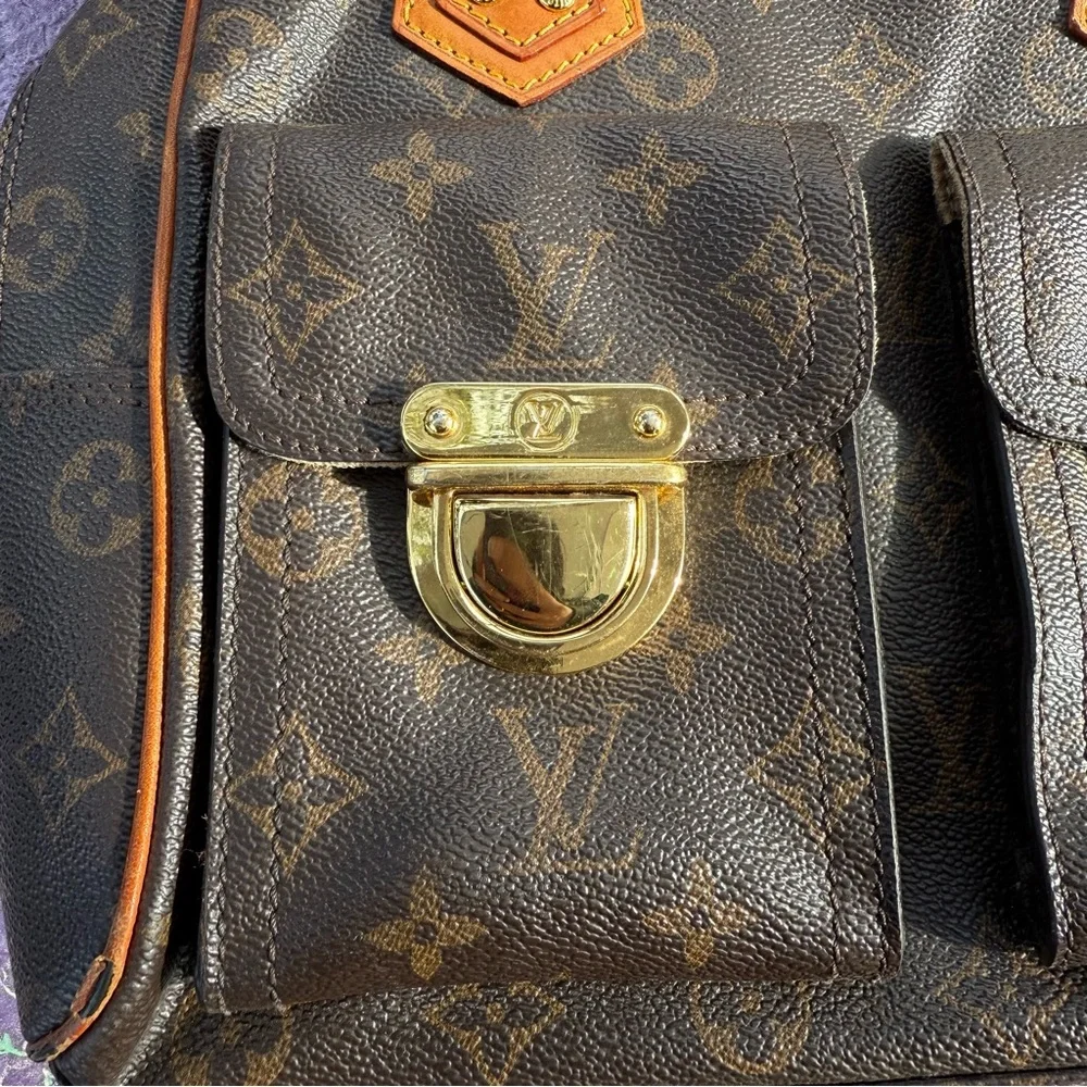 Louis Vuitton Dark Brown Monogram Satchel - Picture 2 of 13